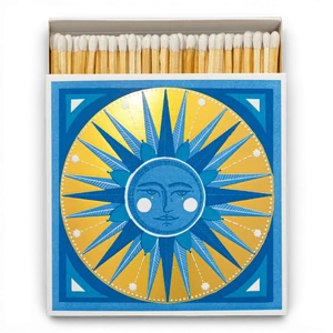 Golden Sun Square Matchboxes