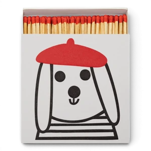 Dog Square Matchboxes