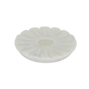 Venteux Marble Incense Holder 10x10cm White