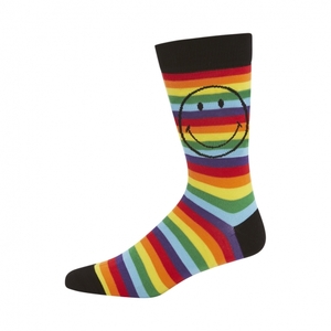 SMILEY PROUD BAMBOO SOCK MULTI 7-11