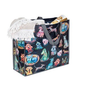 Dog park heavy duty shopping bag