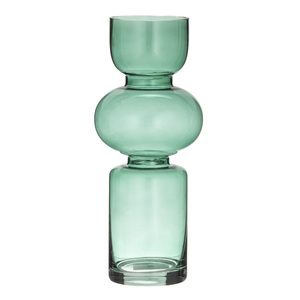 Hedley Glass Vase - Green