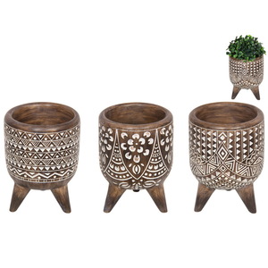 Tribal Planter 3 asst