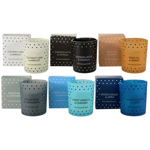 Polka 5% Scented Candle 6x7cm 6 Asst