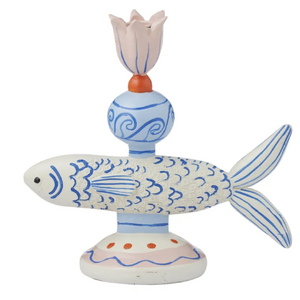 Sardine Resin C'Holder 20x10.5x20cm Mult