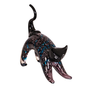 COLOURED GLASS  SUTI 18X7X20CM - BULK ITEM