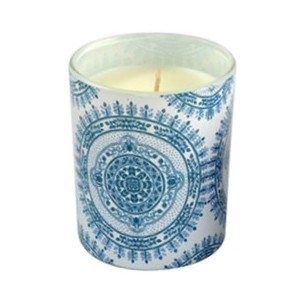 8x9cm round 180g candle in pot - Circle (A)
