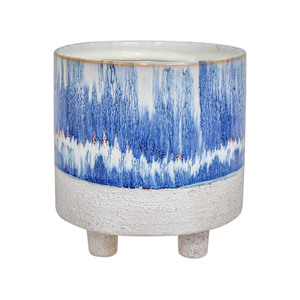 Planter Indigo Wash Med