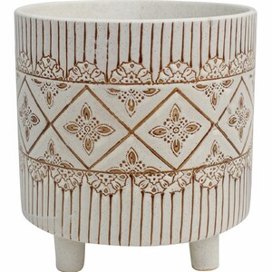 Planter Aztec Nat Lrg - CLICK & COLLECT ONLY