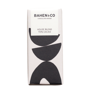 Chocolate Bars by Bahen & Co (Magret River, WA) - 70% House Blend - 75g
