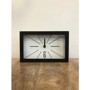Table clock black