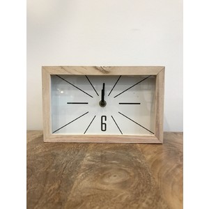 Table clock natural