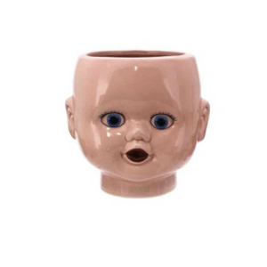 Baby Face Ceramic Planter - Large