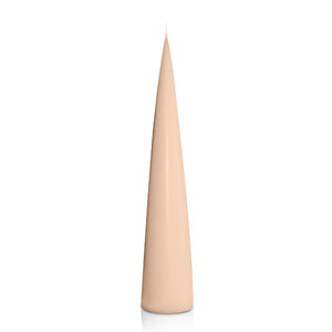 Latte 4.4cm x 25cm Moreton Eco Cone Candle 