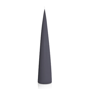 Steel Blue 4cm x 20cm Moreton Eco Cone Candle 