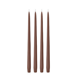 Chocolate 35cm Moreton Eco Taper  (4 for $29.99)