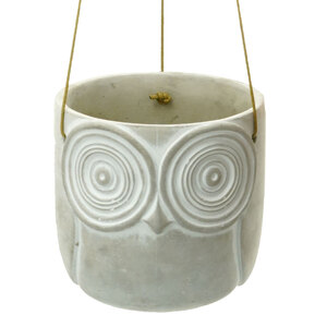 Owl Hanging Pots 14xH13.1