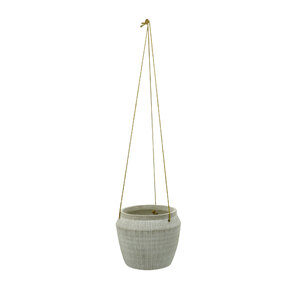 Textured Hanging Pots 15xH13