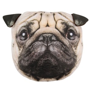30cm pug cushion