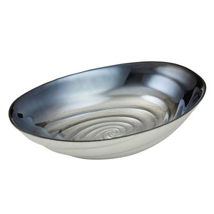 Perla Oval Bowl 32cm Bla