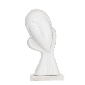 Adley Sculpture 16x11x36cm Whi