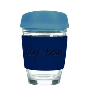 Sorrento Glass Travel Cup 340ml BL