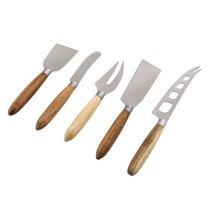 FF 5pce Cheese Knife Set Materials: