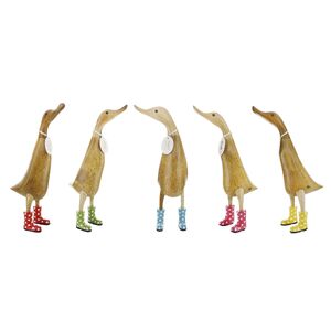 Natural Welly Ducklet Spotty (5Asst) - Sold by individual duck