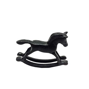 Cast iron rocking horse