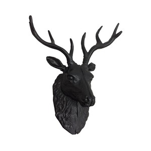 Deer Bust - Matt Black