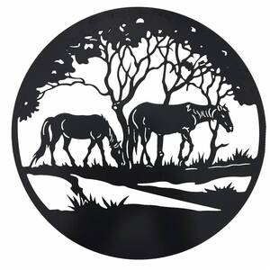 GRAZING HORSE WALL ART - CLICK & COLLECT ONLY