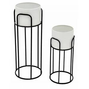 COSTA ROUND PLANTER SET OF 2