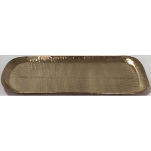 Gold penny tray medium - W16xL35xH1cm
