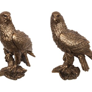 34cm bronze eagle