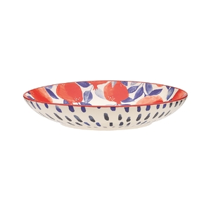 Punch Pomegra Med Shallow Bowl
