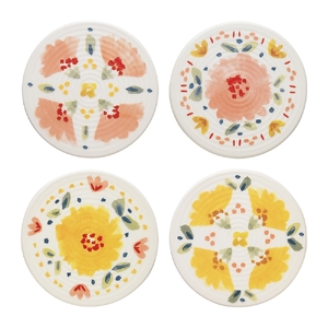 Clementine Coasters 10cm Set 4