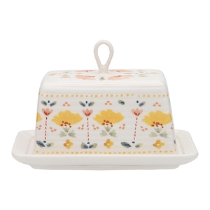 Clementine Butter Dish & Tray