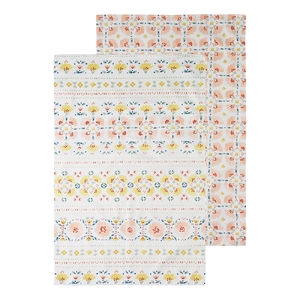 Clementine Tea Towels Set of 2