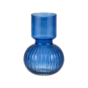 EM Birdie Vase 13.5x13.5x20cm Blue