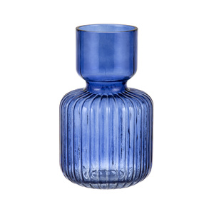 EM Maja Vase 14x14x23cm Blue - BULK ITEM