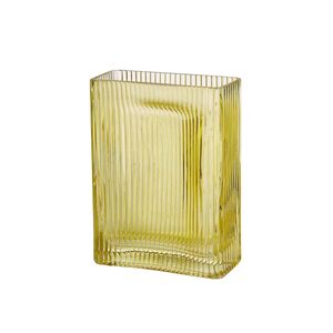EM Abira Vase 14.8x6.7x19.6cm Yel