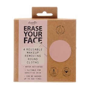 Erase Your Face - Eco Makeup Removing Pads - Muted -Set of 4