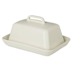 Darley Butter Dish 17x12.5x9cm Cream