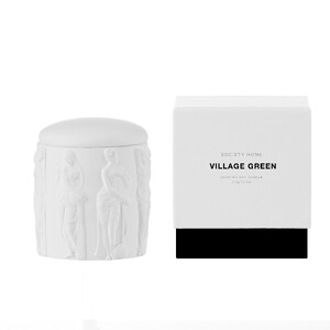 SH Village Green Scented Soy Candle 300g 9.5x9.5x11cm Whi