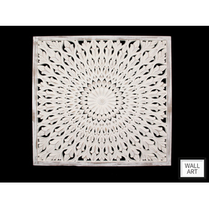 80x80cm Square Filigree Wall Art - CLICK & COLLECT ONLY