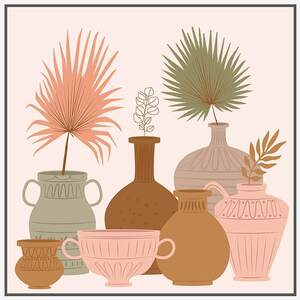 Floating Frame - Urns & Vases - 100x100cm - Click & Collect only