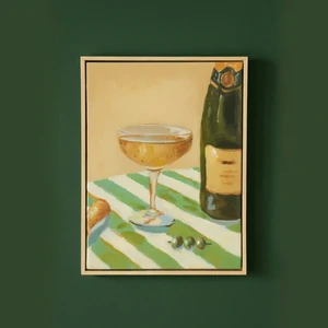 Apero Nat Frame Oil Painting 30x40cm