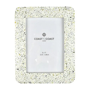 Terrazzo 5x7'' Photo Frame 18x23.5cm - Green