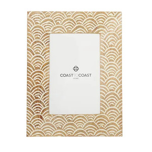 FayeWood 4x6" Frame 16x21.5cm White Wash