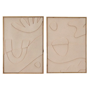 Shadows Frame Glass Print 50x70cm 2 Asst - CLICK & COLLECT ONLY